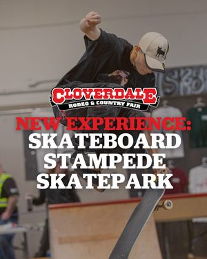 Image post by @cloverdalerodeo on Instagram