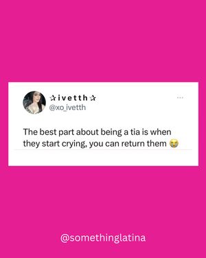 Image post by @somethinglatina on Instagram