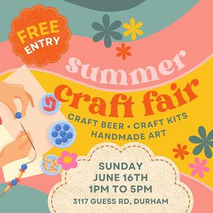 Image post by @craftsanddraftsnc on Instagram