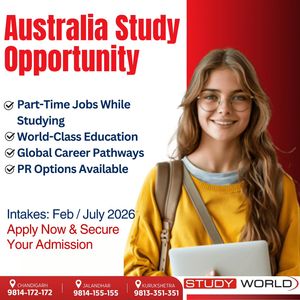Image post by @studyworldvisa on Instagram