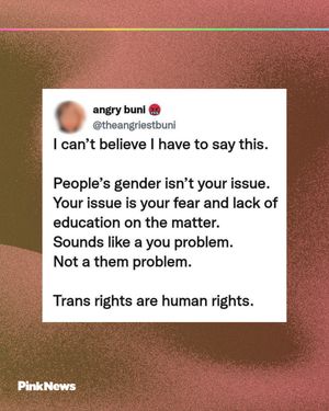 Image post by @pinknews on Instagram