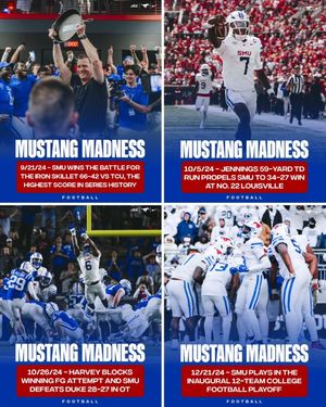 Image post by @smu.mustangs on Instagram