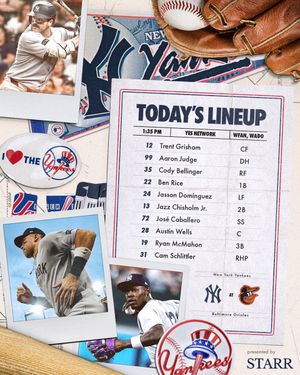 Image post by @Yankees on Twitter
