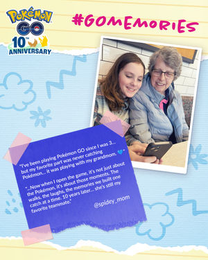 Image post by @pokemongoapp on Instagram