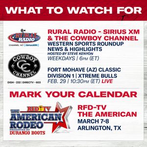 Image post by @prca_prorodeo on Instagram