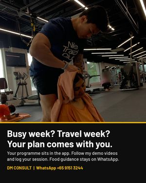 Image post by @trainwithedisonho.sg on Instagram