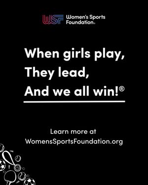 Image post by @womenssportsfoundation on Instagram