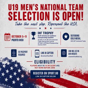 Image post by @usateamhandball on Instagram