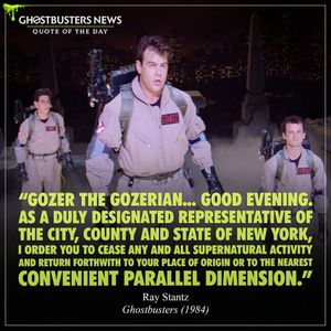 Image post by @ghostbustersnews on Instagram