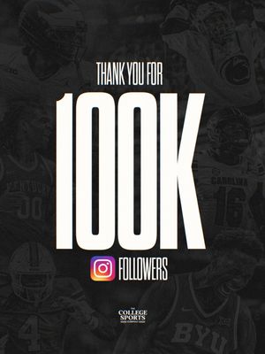 Image post by @thecollegesportsco on Instagram