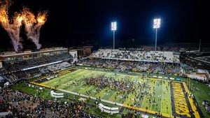 Image post by @appstate_fb on Instagram