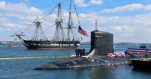 Image post by @uss_constitution on Instagram