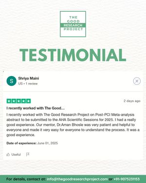 Image post by @thegoodresearchproject on Instagram