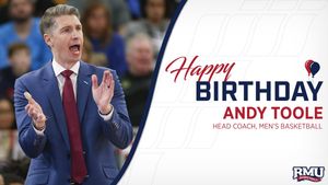 Image post by @RMUAthletics on Facebook