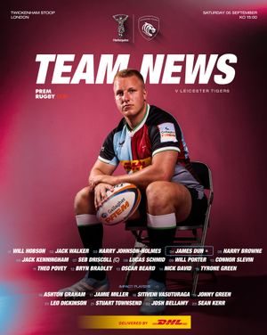 Image post by @harlequins on Instagram