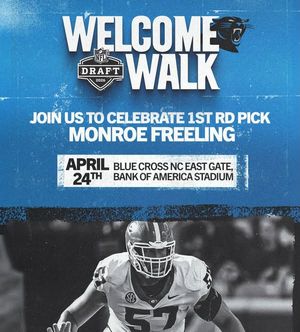Image post by @CarolinaPanthers on Facebook