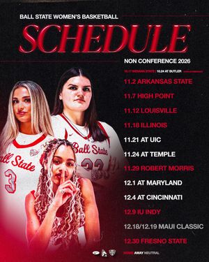 Image post by @ballstatewbb on Instagram