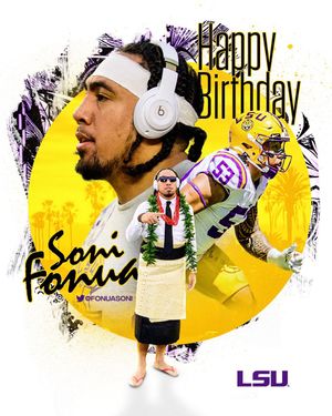 Image post by @LSUFBrecruiting on Twitter
