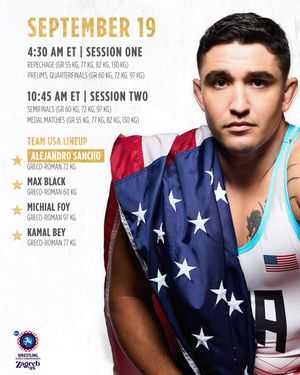 Image post by @usawrestling on Instagram