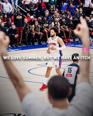 Image post by @detroitpistons on Instagram