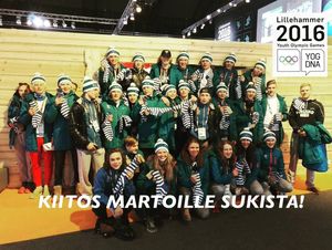 Image post by @olympicteamfinland on Instagram