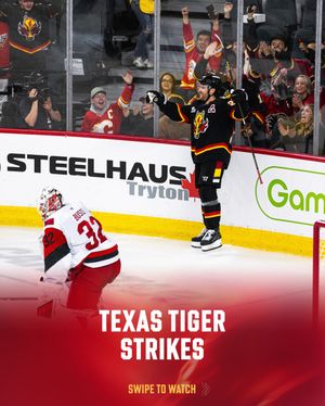 Image post by @nhlflames on Instagram