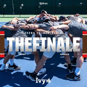 Image post by @BrownU_MTennis on Twitter/X