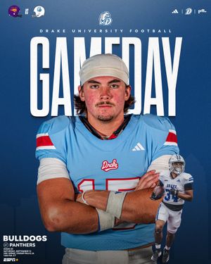 Image post by @drakebulldogsfb on Instagram