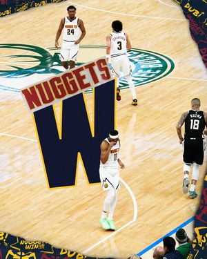 Image post by @nuggets on Instagram