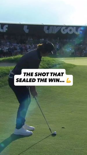 Video post by @livgolfleagueofficial on Facebook