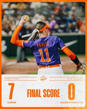 Image post by @clemsonsoftball on Instagram