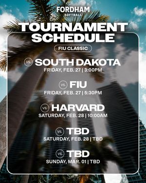 Image post by @fordham_softball on Instagram