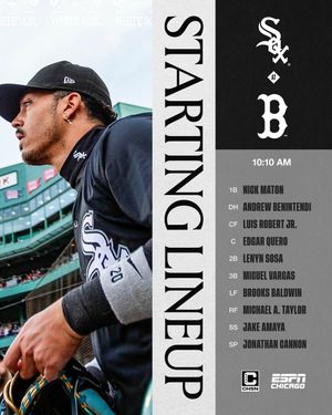 Image post by @whitesox on Twitter