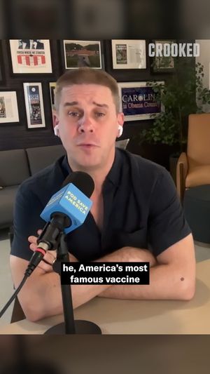 Image post by @podsaveamerica on Instagram