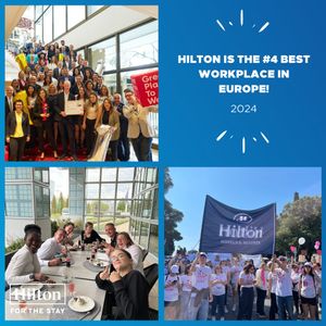 Image post by @hiltoncareers on Instagram