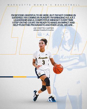 Image post by @marquettewbb on Instagram