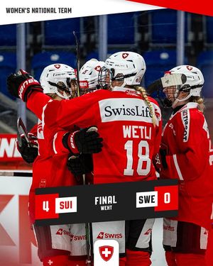 Image post by @swissicehockeywomen on Instagram