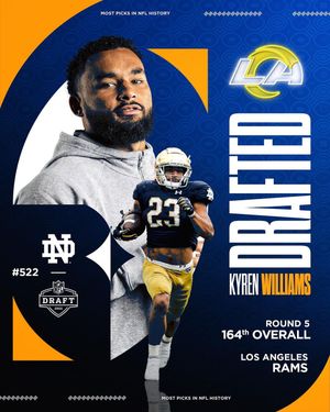 Image post by @ndfootball on Instagram