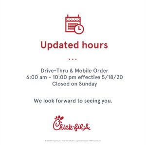 Image post by @chickfilawaterfordlakes on Instagram
