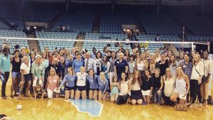 Image post by @uncvolleyball on Instagram