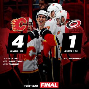 Image post by @nhlflames on Instagram
