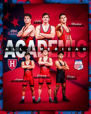 Image post by @harvardwrestling on Instagram