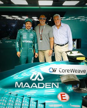 Image post by @astonmartinf1 on Instagram