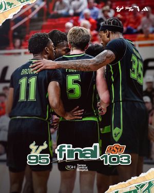 Image post by @USFMBB on Twitter