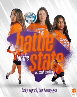 Image post by @clemsonvb on Instagram