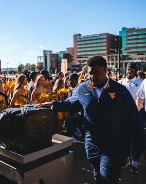 Image post by @wvufootball on Instagram