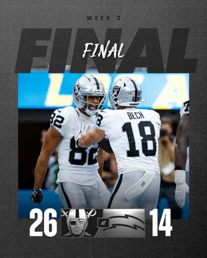 Image post by @raiders on Instagram