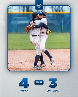 Image post by @ithaca_softball on Instagram