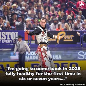 Image post by @prca_prorodeo on Instagram