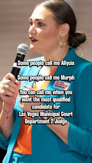Image post by @Allycia Murphy for Las Vegas Municipal Court, Department 2 on Facebook